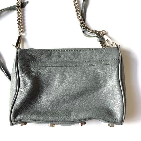 Rebecca Minkoff Gray Mini Mac Crossbody Bag - Picture 3 of 11